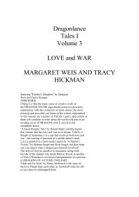 Weis Margaret — Love and War