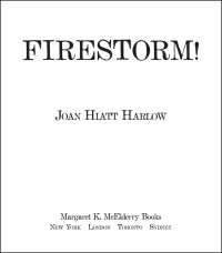 Harlow, Joan Hiatt — Firestorm!