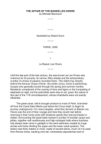 Moorcock Michael — The Affair of the Bassin Les Hivers