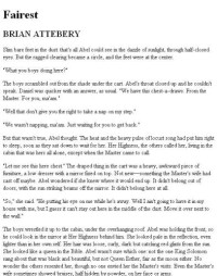 Attebery Brian — Fairest