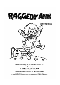 Gruelle Johnny — Raggedy Ann Coloring book 03