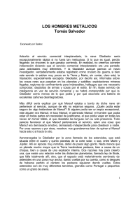 Tomas Salvador — Los Hombres Metalicos