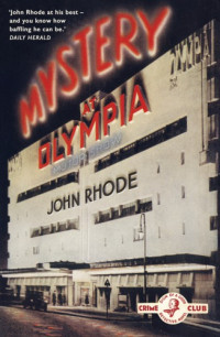 Rhode John — Mystery at Olympia