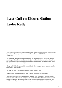 Kelly Isabo — Last Call on Eldora Station