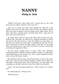 Dick, Philip Kindred — Nanny