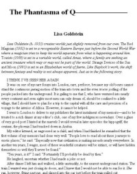 Goldstein Lisa — The Phantasma of Q