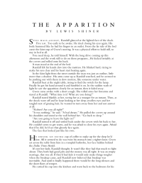 Shiner Lewis — The Apparition