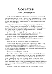 Christopher John — Socrates