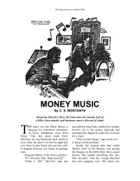 Montanye, C S — Money Music