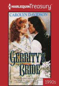 Davidson Carolyn — Gerrity's Bride