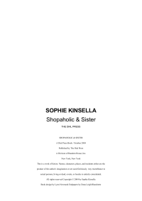 Kinsella Sophie — Shopaholic & Sister