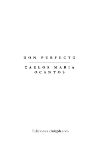 Ocantos, Carlos Maria — Don Perfecto