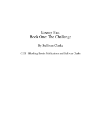 Clarke Sullivan — The Challenge