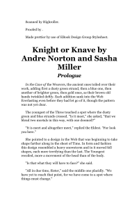 Norton Andre; Miller Sasha — Knight Or Knave