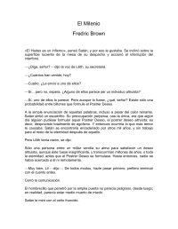 Brown Fredric — El Milenio