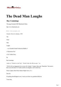 Cummings Ray — The Dead Man Laughs