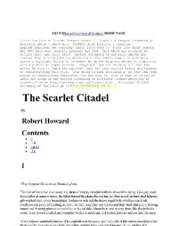 Howard, Robert E — The Scarlet Citadel