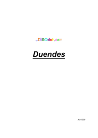 Lopez, Rafael Rivera — duendes