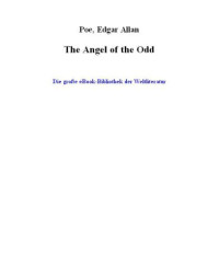 Poe, Edgar Allan — The Angel of the Odd