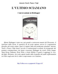 Gnoli, Antonio e Volpi, Franco — L’ Ultimo sciamano [Ladri di Biblioteche]