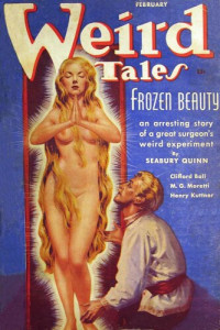 Quinn Seabury — Weird Tales - Frozen Beauty - Vol 3, No 2, February 1938