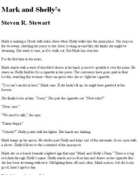 Steven R Stewart — Mark and Shelly's