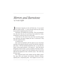 Griffith Nicola — Mirrors and Burnstone [Short stories]