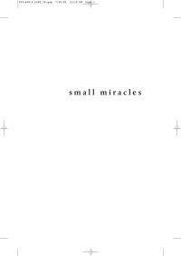 Lerner, Edward M — Small Miracles
