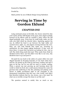 Eklund Gordon — Serving in Time