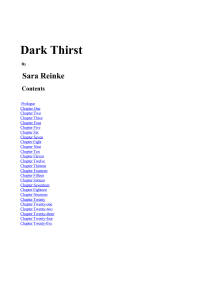 Reinke Sara — Dark Thirst