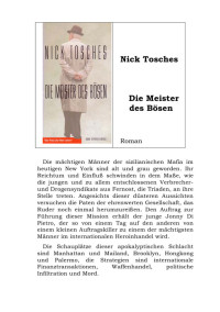 Tosches Nick — Die Meister Des Bösen.