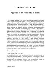 Giorgio Faletti — Appunti di un venditore di donne