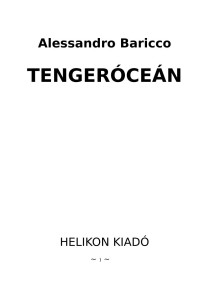 Alessandro Baricco — Tengeróceán