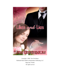 Greenbaum Tara — Lilies and Lies