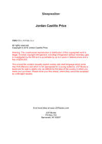 Price, Jordan Castillo — Sleepwalker