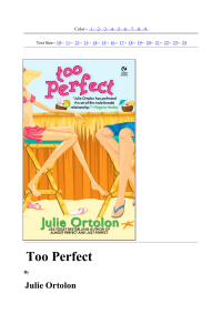 Ortolon Julie — Too Perfect