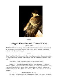 Tidhar Lavie — Angels Over Israel Three Slides
