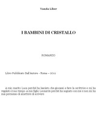 Vanda Liber — I bambini di cristallo