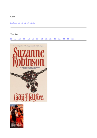 Robinson Suzanne — Lady Hellfire