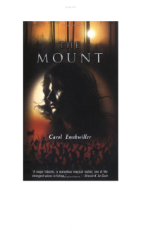 Emshwiller Carol — The Mount