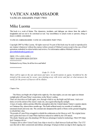 Luoma Mike — Vatican Ambassador