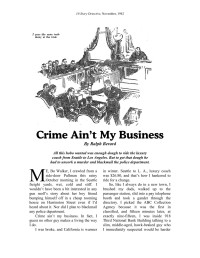 Ralph Berard — Crime Ain't My Business