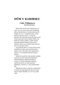 Williams Cathy — Dům v Karibiku