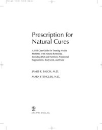 Stengler Mark; Balch James F — Prescription for Natural Cures 2004