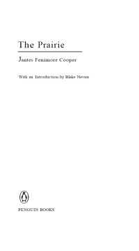 Cooper James Fenimore; Nevius Blake — The Prairie