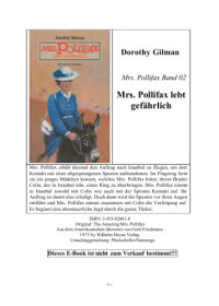 Gilman Dorothy — Mrs. Pollifax lebt gefährlich