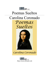 Coronado Carolina — Poemas Sueltos