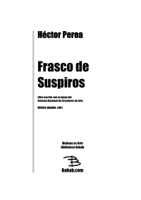 Perea Hector — Frasco De Suspiros
