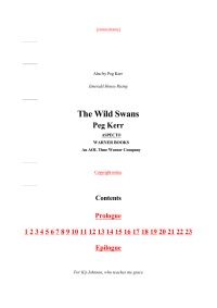 Kerr Peg — The Wild Swans