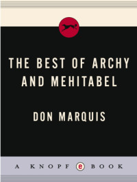 Don Marquis — The Best of Archy and Mehitabel